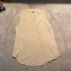 Light Pink Silk Tank